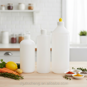 <span class=keywords><strong>500</strong></span>มิลลิลิตร1000มิลลิลิตรขวดพลาสติกที่ว่างเปล่าขวด HDPE สำหรับบรรจุภัณฑ์ของเหลว - Product Image 1