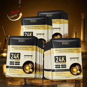OEM ZOZU <span class=keywords><strong>meilleures</strong></span> ventes or acide hyaluronique organique hydratant réparation vitamine c soins de beauté ensemble série - Product Image 2