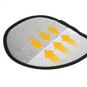 ถุงมือกำจัดขนสัตว์เลี้ยง ดีไซน์ตาข่ายสีดำ สำหรับกำจัดขนแมวและสุนัขบนเตียง โซฟา เสื้อผ้า เครื่องมือทำความสะอาด - Product Image 4