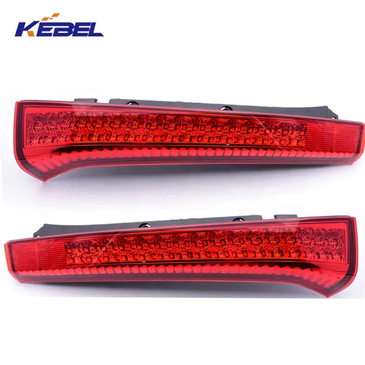 KEBEL Led Lampu Stop Brake Lensa Merah Lampu Reflektor Bemper untuk Sportage 2013