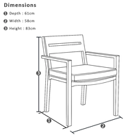 Ensemble de repas d'extérieur toutes saisons, table basse de 2,4 m, 8 chaises Santorini en aluminium, amovibles et lavables
