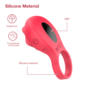 快乐阴茎环振动器情侣成人男女性玩具 - Product Image 4
