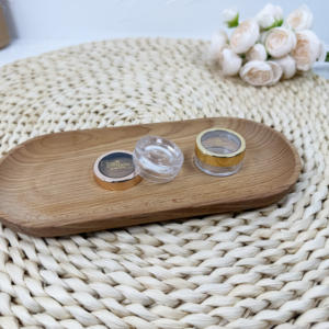 Claro 30ml Crema Cosmética Tarro Ancho Olla Única Pequeña Bola en Forma de Crema Cosmética Tarro Plástico - Product Image 1