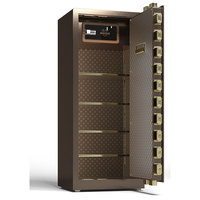 Coffre-fort personnalisé de 1.8m pour armes à feu, boîte à clés d'armoire de sécurité électronique à empreinte digitale avec déverrouillage par mot de passe Wifi
