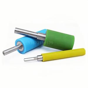 Alta Qualidade Industrial PU Roda De Borracha De Poliuretano Revestido De Uretano Rodízios De Poliuretano De Alto Desempenho Rolo De Plástico De Borracha - Product Image 2