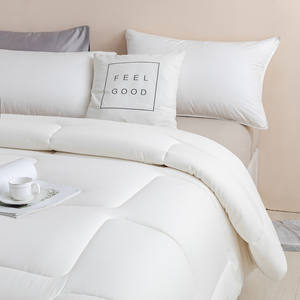 Couette <span class=keywords><strong>Guo</strong></span> <span class=keywords><strong>Xin</strong></span> de haute qualité 100% coton 40S classique pour deux personnes 220x240cm, utilisable toute l'année, pour la maison et l'hôtel, cousue, écologique - Product Image 2