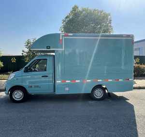 Chariot de nourriture mobile sans fumée avec système d'eau et d'électricité pour la vente de rue - Product Image 2