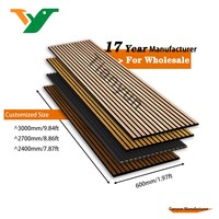 Panneaux acoustiques en lattes de bois Akupanel, panneaux muraux insonorisants pour terrasse sur le toit, décoration intérieure et extérieure.