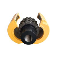Chaîne de couplage en acier traité par oxydation, personnalisable OEM, structure universelle pour machines CNC, servomoteurs, marque SFS, origine Chine