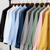 Chemise à Manches Longues en Coton Supima Tricoté Personnalisable pour Hommes - Ajoutez une Impression ou une Broderie Selon Vos Préférences