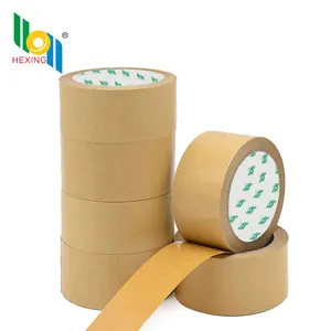 Adhesive Glue Gummed Production Custom Printed Kraft Paper Tape With Logo