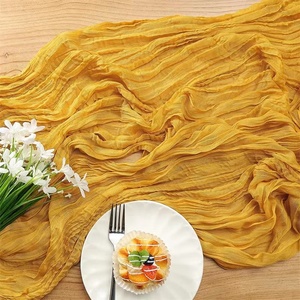 <span class=keywords><strong>Chemin</strong></span> <span class=keywords><strong>de</strong></span> <span class=keywords><strong>table</strong></span> personnalisable en polyester/coton doux, style nordique chic, imprimé géométrique multicolore, pour une ambiance champêtre. - Product Image 3