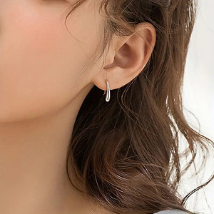 Eleganti Orecchini a Goccia Minimalisti Stile Coreano e Giapponese, Gioielli da Donna alla Moda per Uso Quotidiano, Regalo Chic - Product Image 5