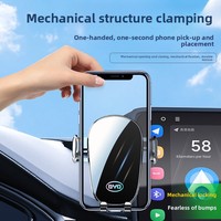 Support de téléphone pour voiture avec protection d'écran pour BYD Qin PLUS Tang DM-i Han EV Song Pro/Max Yuan Dolphin Destroyer 05, fixation sur tableau de bord