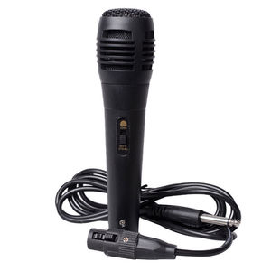 Micrófono de Condensador con Cable, Metálico, de Mano, con Interruptor de Encendido/Apagado y Cable XLR de 5 Metros para Karaoke, Canto y Presentaciones Públicas - Product Image 5