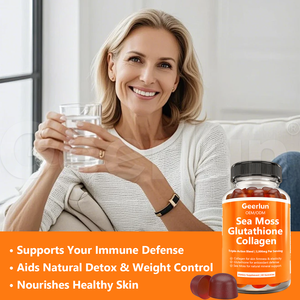 OEM Private Label <strong>Sea</strong> <strong>Moss</strong> Supplement Gummy Immune Boost Natural Detox Glutathione Collagen Gummies - Product Image 2