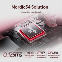 Ratón Inalámbrico para Juegos SCYROX V8S 40g Ligero, Doble 8K, 50000DPI PAWNEXT1, Apto para Manos Pequeñas/Medianas, Uso con Garra, Dedo o Palma