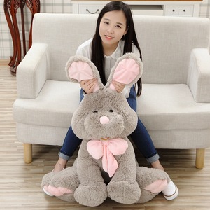 Kinqee Tùy Chỉnh Dễ Thương Dài Tai Thỏ Búp Bê Khổng Lồ Phục Sinh <span class=keywords><strong>Bunny</strong></span> Thú Nhồi Bông Đồ Chơi Sang Trọng Mềm Phim Hoạt Hình Thú Bông - Product Image 4