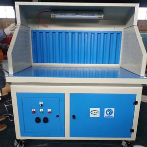 Nieuwe industriële hoog-efficiënte koolstofstalen afzuigtafel polijstmachine stofafzuiger werk las- en slijptafel - Product Image 4