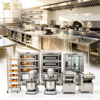 Équipement de cuisine commercial complet pour restaurant, équipement de cuisson robuste en SUS304, fournisseur unique