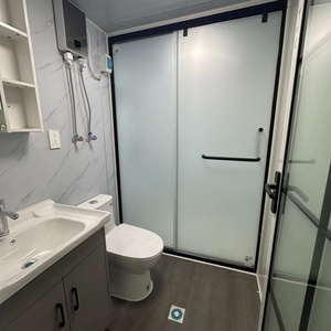 40x20 sang trọng prefab có thể gập lại container nhà 40/20 ft cho văn phòng nhà khách sạn hoặc cửa hàng sử dụng - Product Image 5