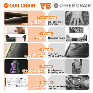 Chaise de <span class=keywords><strong>bureau</strong></span> ergonomique <span class=keywords><strong>en</strong></span> tissu noir de luxe avec massage, dossier haut, pivotante, siège de direction, accoudoirs rabattables, poste de travail <span class=keywords><strong>en</strong></span> maille, chaise plus grande - Product Image 2