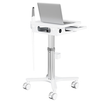 Chariot mobile de numérisation dentaire médicale, scanner oral, chariot à outils, alimentation UPS avec support de plateau