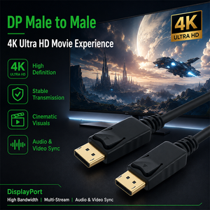<span class=keywords><strong>สาย</strong></span>เคเบิล WISTAR ชุบทอง 4k 60hz แบบ DP ชายต่อชาย - Product Image 4