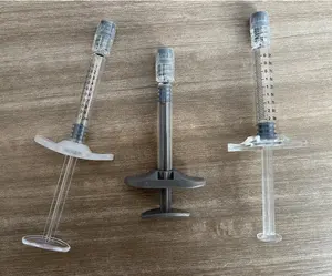 Medical Disposable Empty Glass Prefilled Syringe with Booster 1ml/2ml/3ml/5ml
