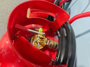 Estintore a Polvere Secca su Carrello, 30kg, 20kg, 35kg, 50kg, in Acciaio al Carbonio - Product Image 3