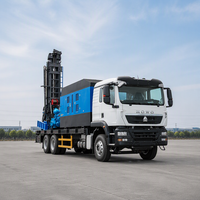 Plateforme de Forage Hydraulique pour Fondations de Bâtiments, Camion de Forage d'Eau avec Rig de Forage de Puits