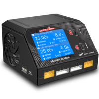 Ultra Power UP7 10A Smart Balance Charger Discharger Dual Channel 200W AC/400W DC untuk Baterai LiPo LiHV Lilon LiFe Model RC/PFV