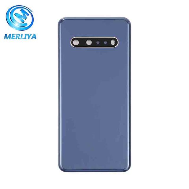 Original Back Glass Cover for LG V60 ThinQ 5G Back Door Replacement Battery Case Rear Housing Cover Phone Case