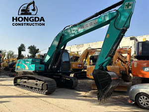 Machine de construction d'occasion populaire fabriquée au Japon Kobelco260D 200D 210 pelle sur chenilles pelle hydraulique utilisée lourde - Product Image 4