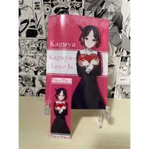 Kaguya-sama <b>Love</b> Is War Kaguya Variant Cover with Bookmark JAP Anime & <b>Game</b> Acrylic Standee 100g Manual Fulfillment - Product Image 1
