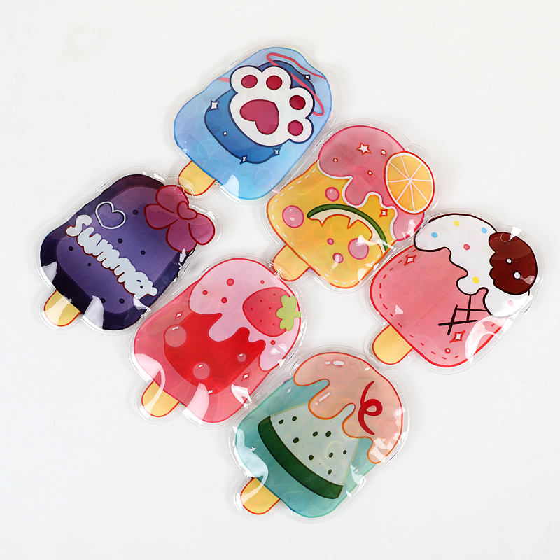 Korean Version of the Ice-cream Bag Hair Accessories Disposable Children's Wholesale Color Small Rubber Band