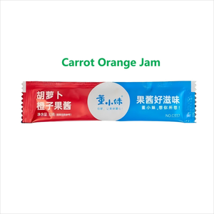 OEM ODM 1KG Ingrédients Carotte <span class=keywords><strong>Orange</strong></span> Thé Bulle Biscuits <span class=keywords><strong>Confiture</strong></span> de Fruits Crème Glacée Desserts en Sac Emballage - Product Image 2
