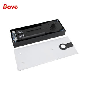 Deve, combinación moderna, venta, ajuste de parche, manija de puerta de vidrio, bisagra de piso, pivote, resorte de piso automático hidráulico para puerta de vidrio - Product Image 4