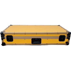 Ensemble <span class=keywords><strong>de</strong></span> contrôleur <span class=keywords><strong>de</strong></span> mixage <span class=keywords><strong>DJ</strong></span> <span class=keywords><strong>Pioneer</strong></span> en contreplaqué jaune personnalisable avec boîtier <span class=keywords><strong>de</strong></span> transport en aluminium - Product Image 4