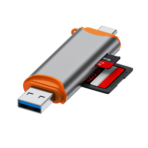 USB 3.0/USB C để TF/SD Đầu đọc thẻ 2 trong 1 bộ nhớ thông minh Đầu đọc thẻ Loại C OTG ổ đĩa <span class=keywords><strong>flash</strong></span> CardReader Adapter - Product Image 1