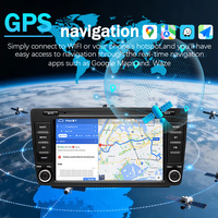 Autoradio Android 15 LELV pour Skoda Octavia 2 A5 (2004-2013) - GPS, Stéréo sans fil, Écran tactile, WiFi intégré, Audio haute résolution