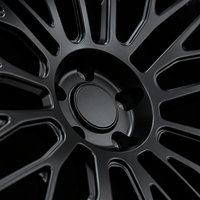 Jantes forgées à haute résistance, finition mate noire, à rayons maillons, pour Land Rover, Ford, Dodge, de 18 à 22 pouces, peinture personnalisée