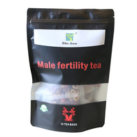 Thé stimulant la fertilité masculine, rebranding personnalisé OEM, thé santé pour hommes, compléments de fertilité, ginseng, maca