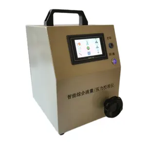 type intelligent smoke pressure flow calibrator Gas positive displacement flowmeter Flow calibrator for flue gas analyz