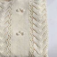 Offre Spéciale personnalisé 100% coton tricot bébé couverture Super doux creux nouveau-né emmailloter réception couverture coton tricot bébé couverture