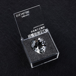 Ornement en cristal en forme de cœur, texture africaine, forme diamant, tendance mode, décorations - Product Image 4
