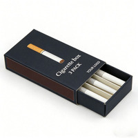 Boîte à cigares de luxe en papier de haute qualité, durable, recyclable, coulissante, personnalisée, pour emballages d'affaires
