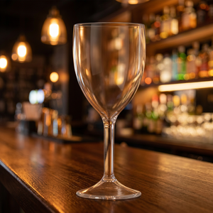 Copa de Vino Francesa Irrompible de 10 oz, Policarbonato (PC), Estilo Clásico, Tallo Medio, Ecológica, Apta para Lavavajillas - Product Image 2