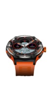 Reloj Inteligente KT76 2024 para Exteriores, Batería Grande de 500 mAh, Asistente de Voz con IA, Navegación GPS, Resistente al Agua 3ATM, Pantalla IPS de Silicona, Monitorización del Sueño