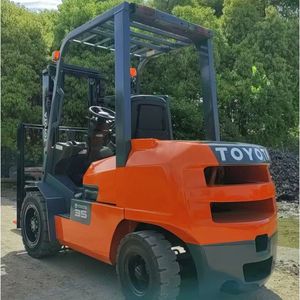 Montacargas Usado de 3.5 Toneladas <span class=keywords><strong>35</strong></span> <span class=keywords><strong>TCM</strong></span> Original Japonés Marca TOYOTA con Motor y Caja de Cambios en Existencia para Industrias Agrícolas y de Construcción - Product Image 5